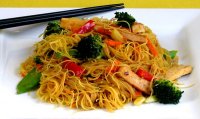 Mei fun noodles with veggies recipe