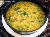 Methi leaves dal recipe red