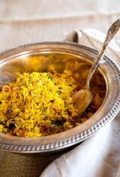 Middle eastern eggplant rice recipe