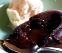 Molten chocolate lava cake recipe for 4