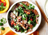Mongolian lamb recipe taste testing