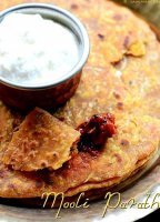 Mooli paratha recipe with pictures