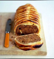 Mushroom pate en croute recipe