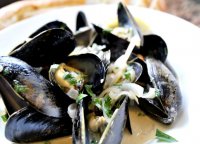 Mussels recipe white wine garlic and cream