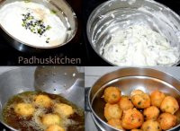 Mysore bonda recipe with urad dal image
