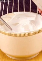 Non-dairy whipped topping recipe for cake