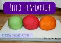 Non toxic playdough recipe using jello