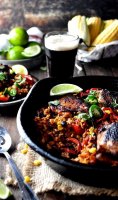 One pot mexican chicken and rice recipe