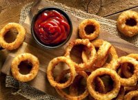 Onion rings recipe without deep frying