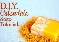 Orange and calendula soap recipe