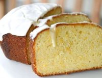 Orange sour cream loaf cake recipe