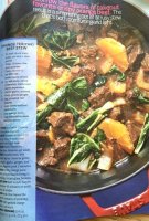 Orange teriyaki beef stew recipe