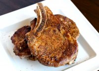 Pan sear pork chops stove recipe