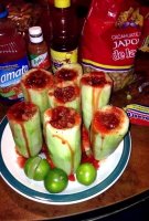 Pepino con chile habanero recipe