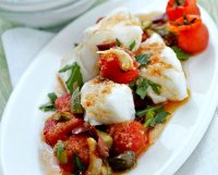 Pescatrice all acqua pazza recipe
