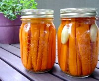 Pickled garlic dill carrots recipe