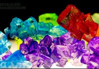 Picture of rock candy crystals recipe