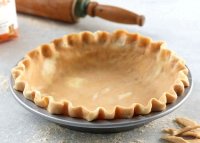 Pie crust recipe crisco vs butter nutrition