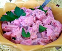 Potato beet salad recipe easy
