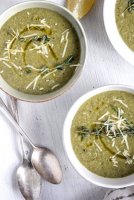 Potato leek broccoli soup recipe