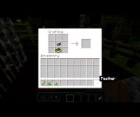Quill and paper minecraft recipe
