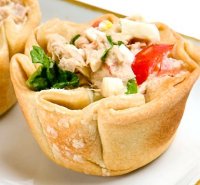 Ready to eat tuna salad with crackers recipe