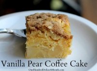 Recipe desserts made with pears
