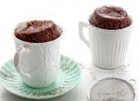 Recipe for 5 minute chocolate cake in a mug