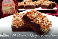 Recipe for brownies made with honey