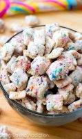 Recipe for cake batter puppy chow