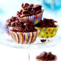 Recipe for chocolate cornflake crispy cakes