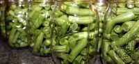 Recipe for cold packing green beans