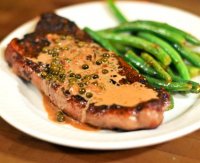 Recipe for green peppercorn gravy