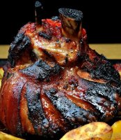 Recipe for half bone in ham