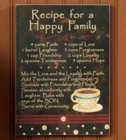 Recipe for happy family poem