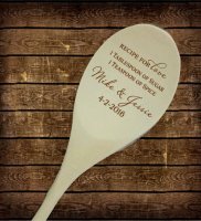 Recipe for love poem+bridal shower tile