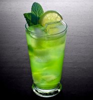 Recipe for mojito cocktail drink
