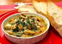 Recipe for mussels without shell