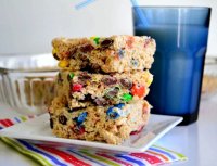Recipe for rice krispie treats with add-ins