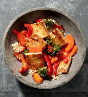 Recipe for sweet and sour tofu stir-fry
