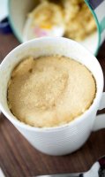 Recipe for vanilla mug cake