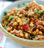 Recipe for vegan mexican rice