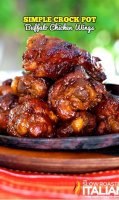 Recipe for wings in crock pot