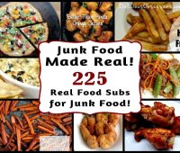 Recipe of healthy junk food