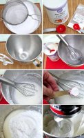 Recipe of royal icing for cakes