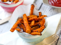 Recipe with sweet potato fries