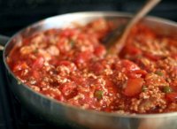Red sauce with meat recipe