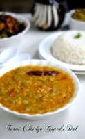 Ridge gourd moong dal recipe