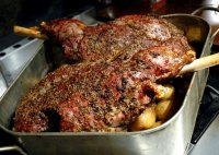 Roast leg of lamb recipe