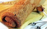 Roulade sheet sponge recipe without butter